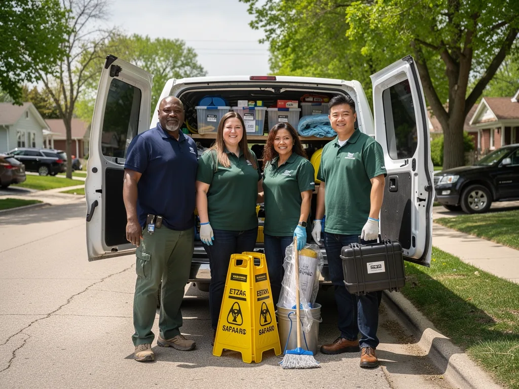 Minneapolis Biohazard Cleanup Group team